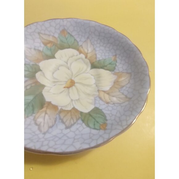 Vintage Tuscan England Gardenia Hand Painted Teacup and Saucer - Picture 7 of 14